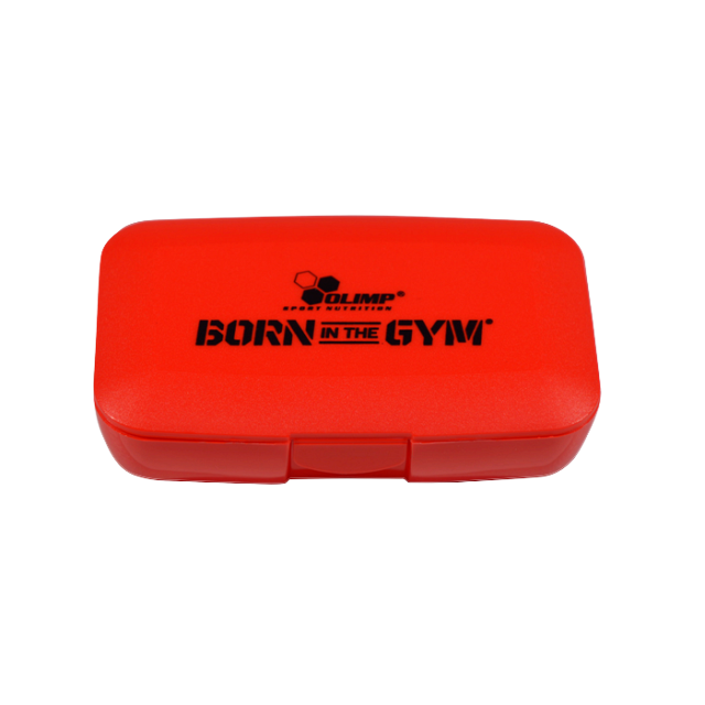Olimp Pillbox Born In The Gym Czerwony